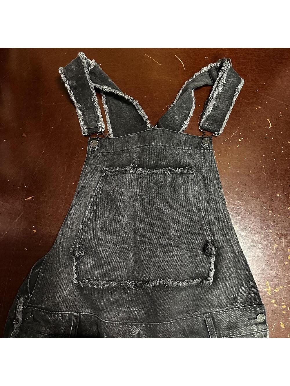 Booman men’s stone wash denim overalls jumper XL - Picture 5 of 6